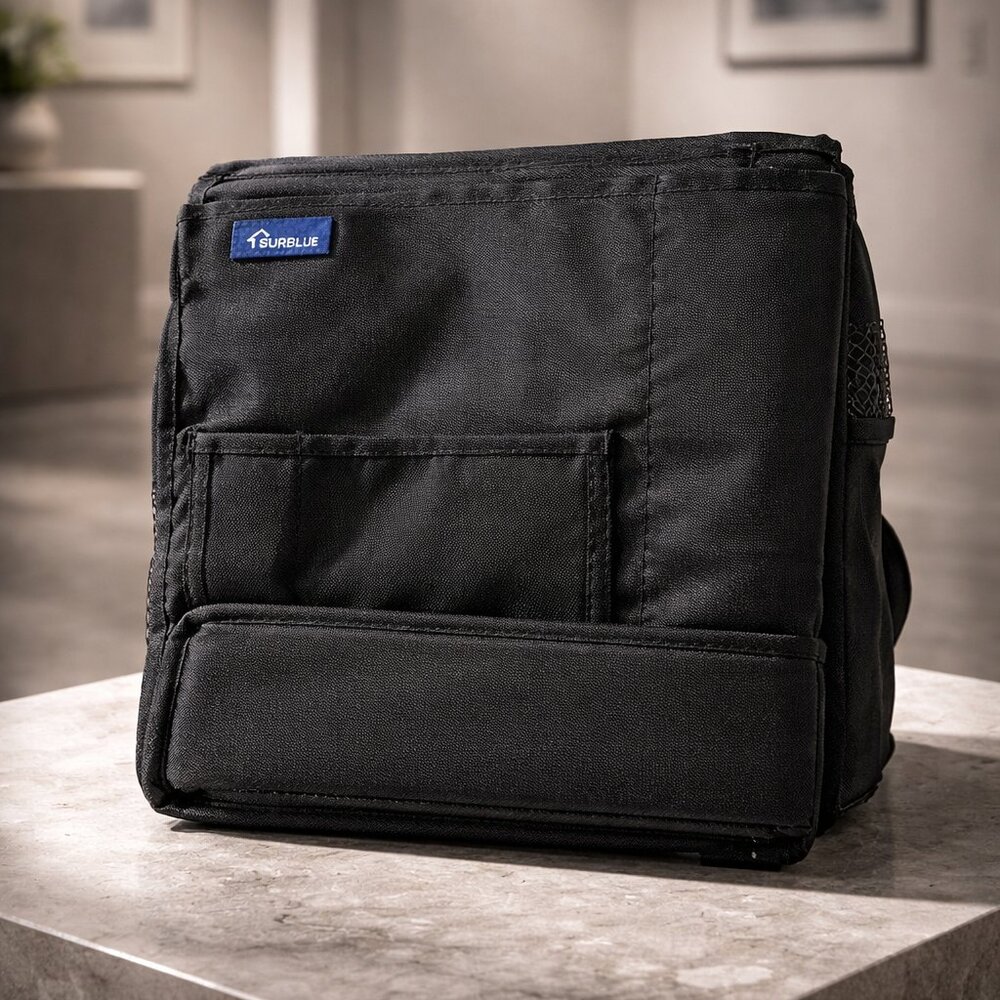 SURBLUE Black Hanging Storage Organizer New Without Tags